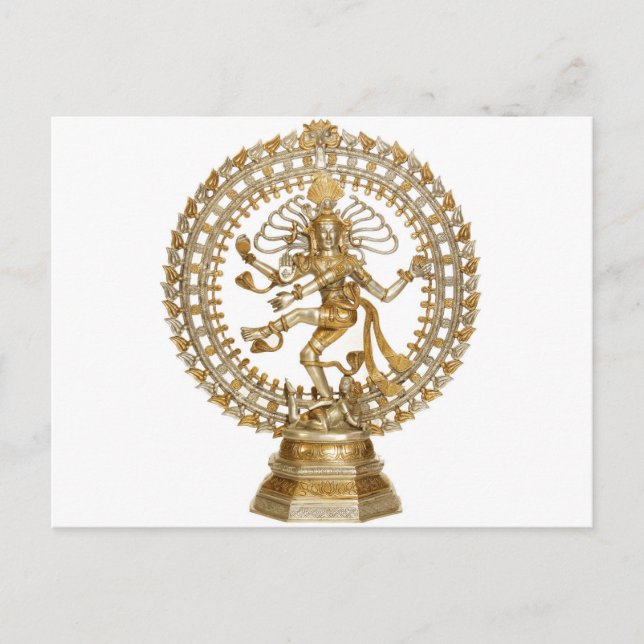GOLDEN NATRAJ POSTCARD (Front)