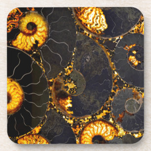 Golden Nautilus Coaster