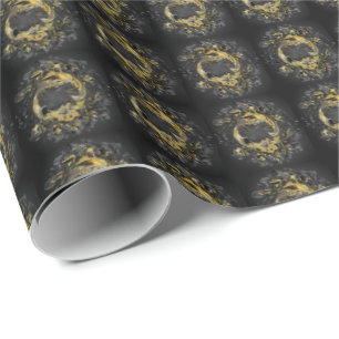 Golden Night Wrapping Paper