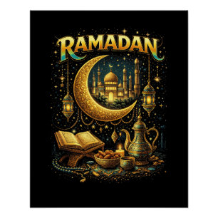 Golden Nights of Ramadan Poster