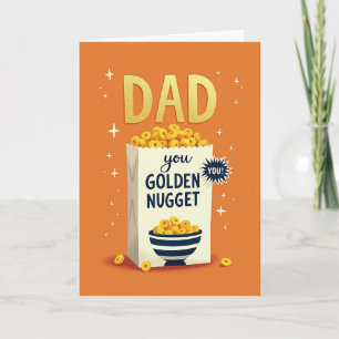 Golden Nugget Fathers Day Card