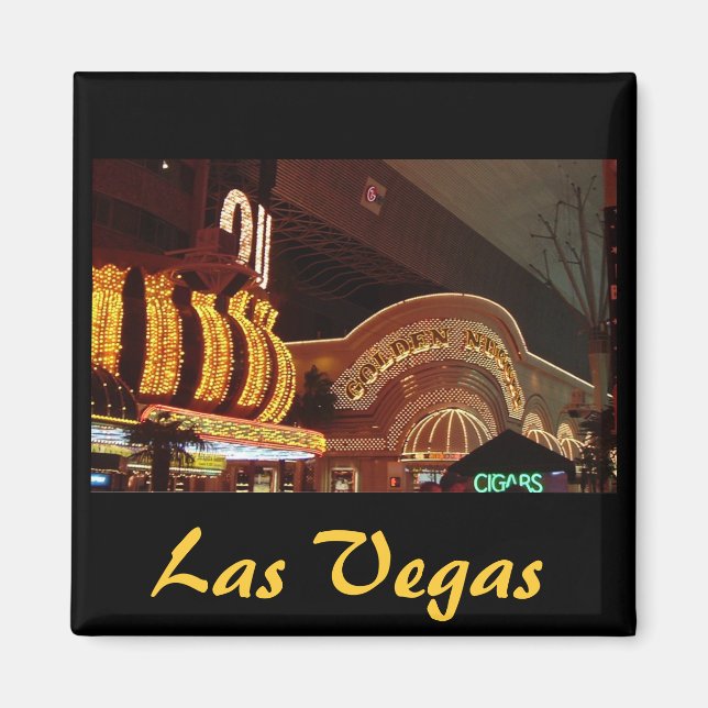 Golden Nugget Las Vegas Magnet (Front)