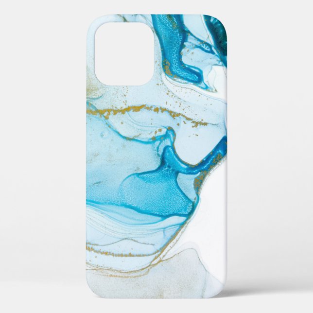 Golden ocean waves. Rich bright abstract picture.  Case-Mate iPhone Case (Back)