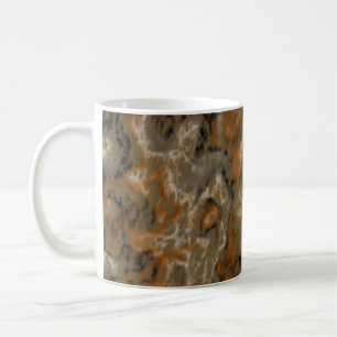 Golden Olive Marble Coffee Mug