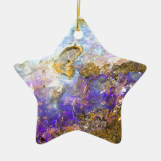 Golden Opal Ceramic Tree Decoration