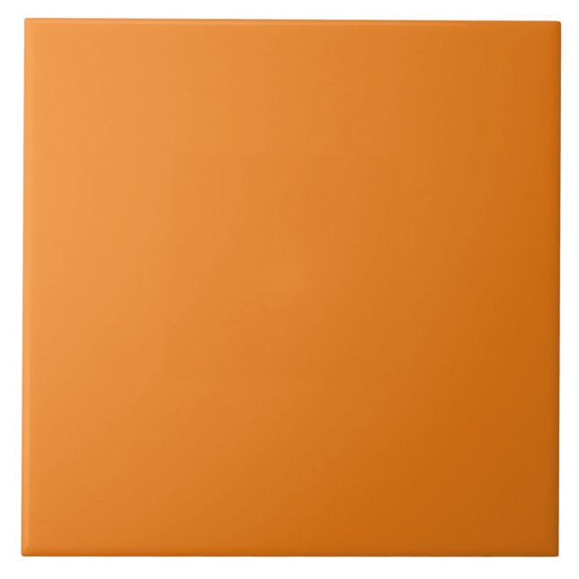 Golden Orange  Ceramic Tile (Front)