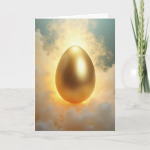 Golden Orb Celestial Card