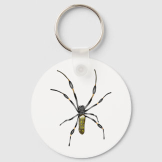 Golden Orb Spider Key Ring