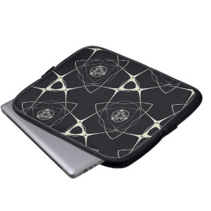 Golden Ornament Laptop Sleeve