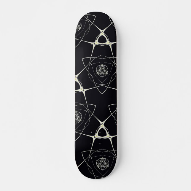 Golden Ornament Skateboard (Front)
