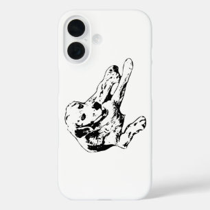 Golden Outline, Monochrome Calm iPhone 16 Case