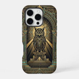 Golden Owl Guardian    iPhone 16 Pro Case