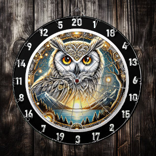 Golden Owl Starlight Design Dartboard
