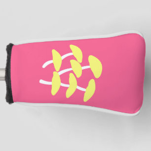 Golden Oyster Putter Golf Head Cover