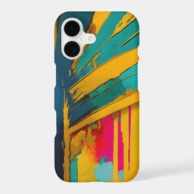 Golden Palm – Abstract Tropical Energy (Back)