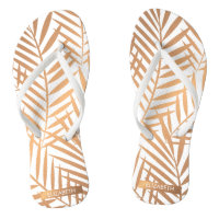 Golden Palm Tree Leaf Pattern