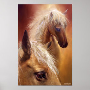 Golden Palomino Art Poster/Print Poster