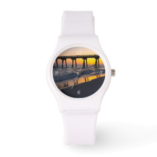 Golden Panama City Beach Sunset Reflections Watch