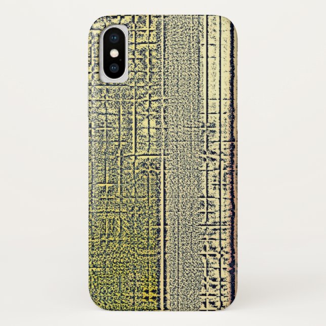 Golden Panes Case-Mate iPhone Case (Back)