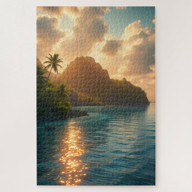 Golden Paradise Jigsaw Puzzle (Vertical)