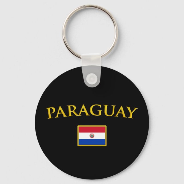 Golden Paraguay Key Ring (Front)