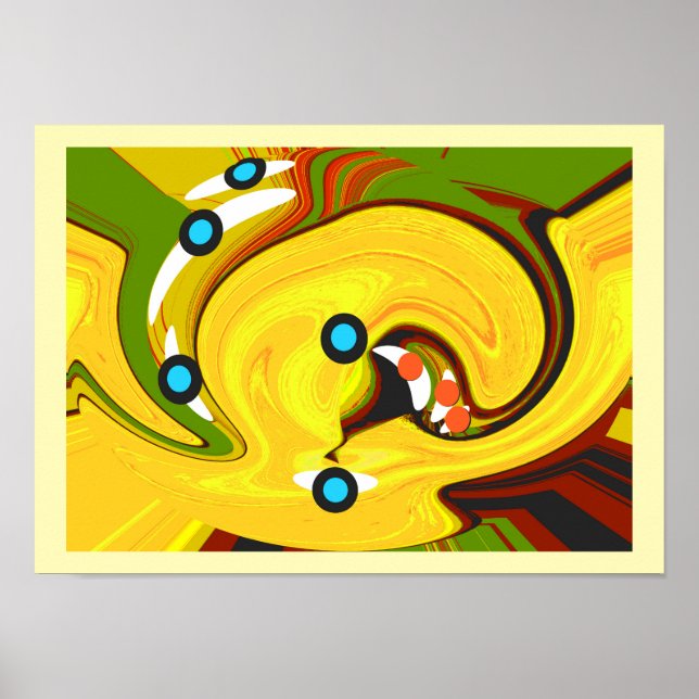 Golden path art poster (Front)