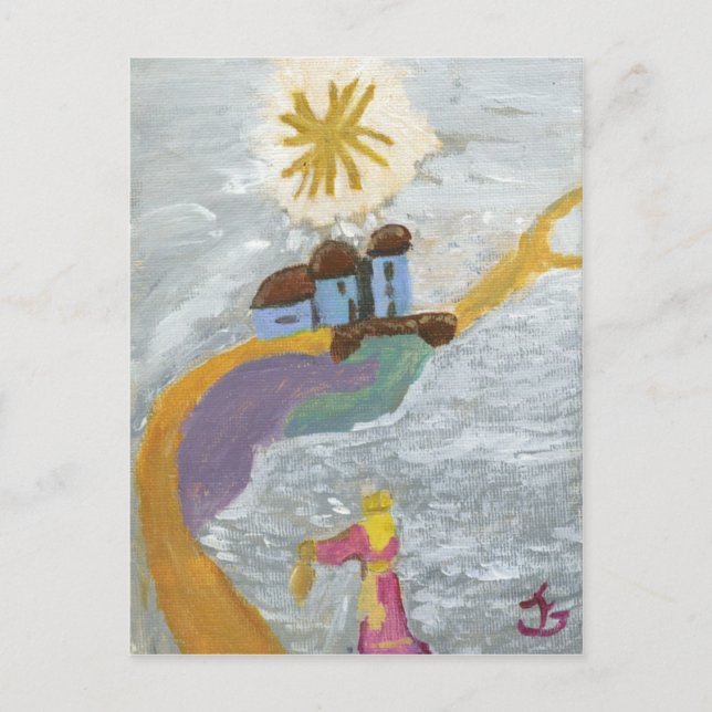 Golden Path Postcard (Front)