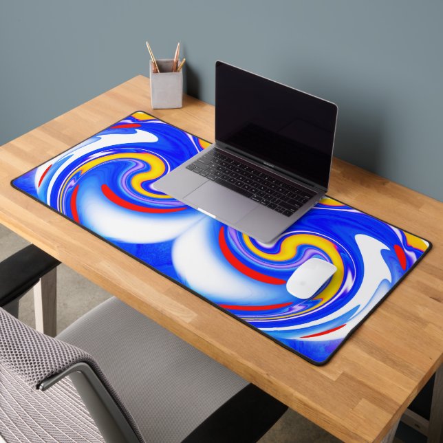 Golden paths art desk mat (Office 2)