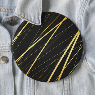 Golden Pattern 1 6 Cm Round Badge