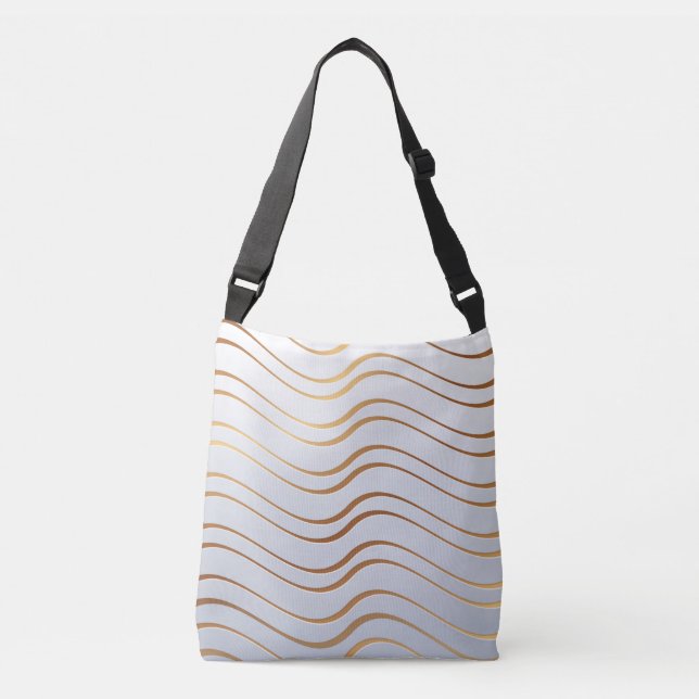 Golden Pattern 3 Crossbody Bag (Front)