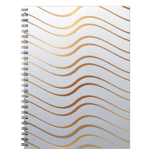 Golden Pattern 3 Notebook