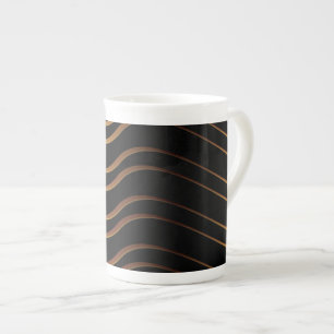 Golden Pattern 4 Bone China Mug