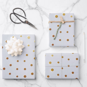 Golden Pattern 5 Wrapping Paper Sheet
