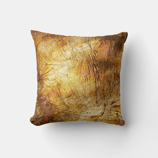 Golden pattern cushion (Front)
