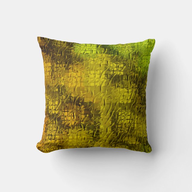 Golden pattern cushion (Front)