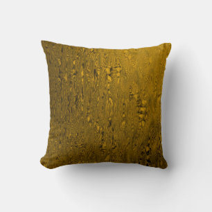 Golden pattern cushion