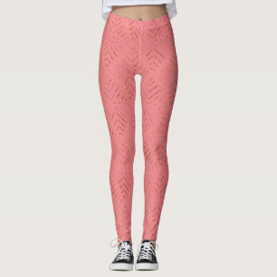 Golden Pattern Leggings
