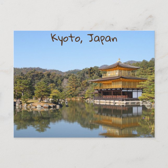 Golden Pavilion, Kyoto, Japan Postcard (Front)