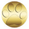 GOLDEN PAW PRINT