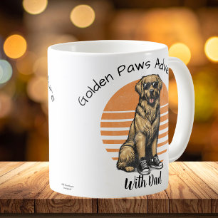 Golden Paws Adventure Coffee Mug