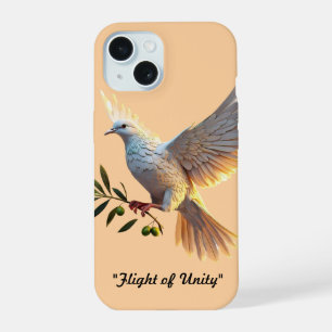 "Golden Peaceful Mornings" iPhone 15 Case