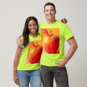 Golden Peach Perfection Design T-Shirt