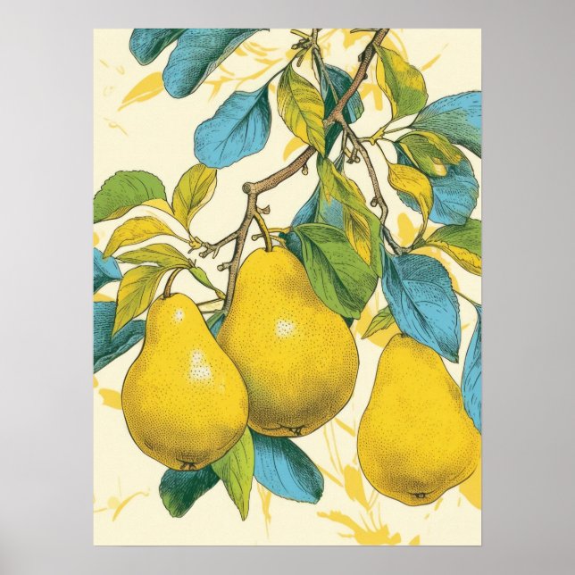 Golden Pear Poster (Front)