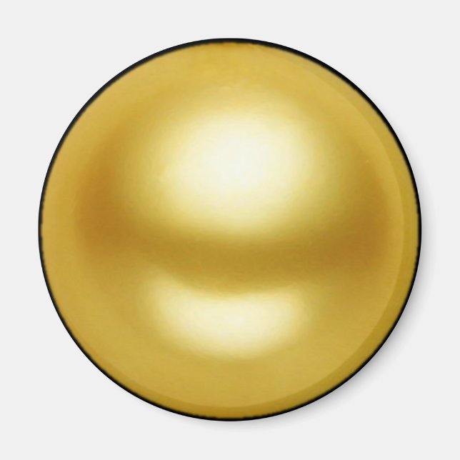 Golden Pearl Magnet (Front)