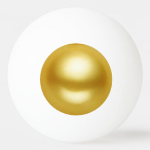 Golden Pearl Ping Pong Ball