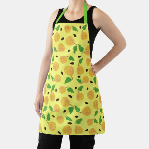 Golden Pears Collection Yellow Bright Apron