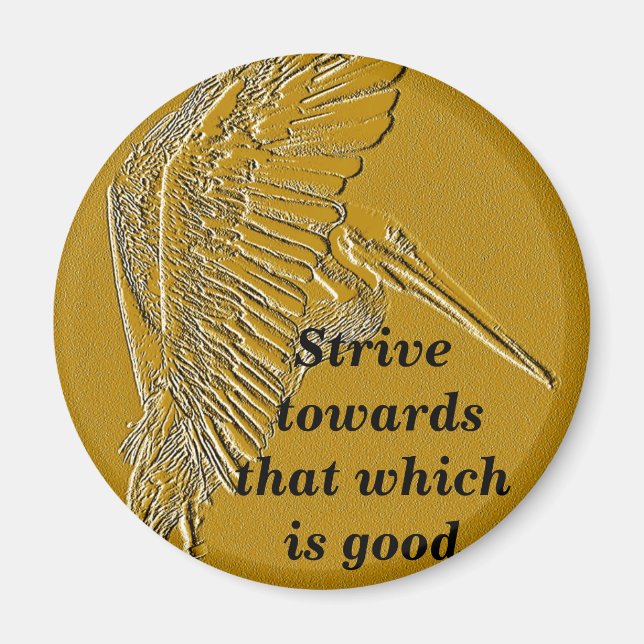 Golden Pelicans_ Magnet (Front)