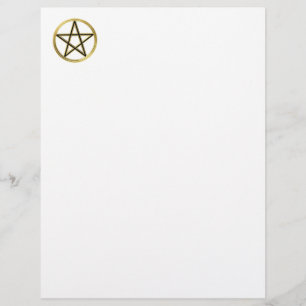 Golden pentagram