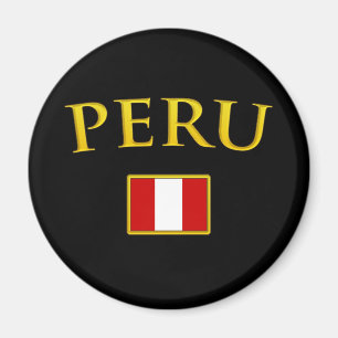 Golden Peru Magnet