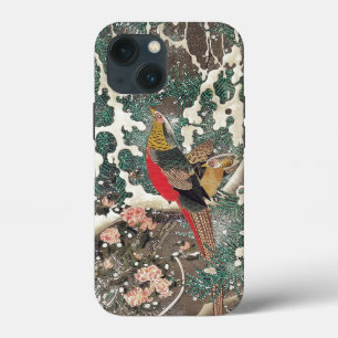 Golden Pheasants in Snow by Ito Jakuchu iPhone 13 Mini Case